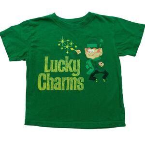 Lucky Charms 3T Kids Baby Toddlers Unisex Magic Leprechaun TShirt Tee Shirt